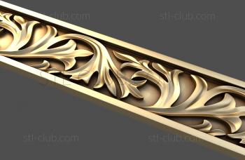 3D model Clematis leaves (STL)